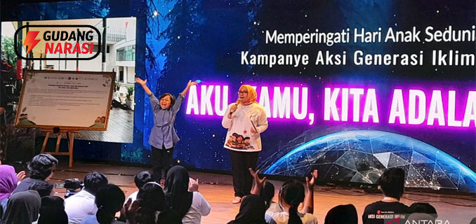 Anak Indonesia Jaga Bumi Lewat Kampanye Edukasi Lingkungan