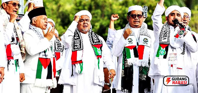 Reuni Akbar 212 di Monas Panitia Undang Presiden Prabowo