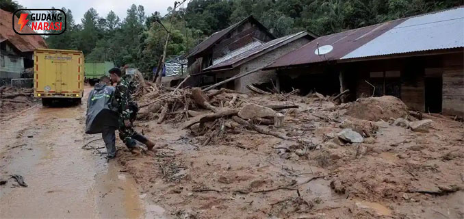 Update Bencana Aceh, Sumut & Sumbar 174 Tewas, 79 Hilang