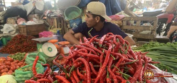 Harga Sembako di Medan Melambung di Awal 2026, Cabai Tembus Rp90 Ribu